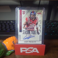 2015 Panini Contenders Draft Picks - Autographs Cody Prewitt #168 (AU, RC)