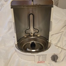 Vintage Sunbeam Carousel Rotisserie Countertop Oven Model - Tested & Working!