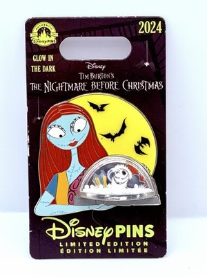 Disney Parks Nightmare Before Christmas Pin 2024 Sally & Santi Claus Jack
