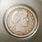 First Year 1916 Barber 25C Silver 0.9 Fine Business Strike Philadelphia Mint A.U