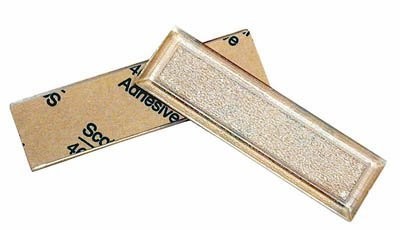EPCO Glass Door Pull Handle, Clear, 2.75'' x 0.75'' 