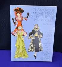 Dover - Glamorous Movie Stars of the Thirties Paper Dolls - c. 1978