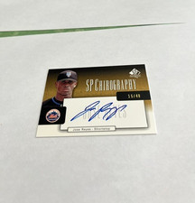 2004 UD SP Authentic  JOSE REYES  Gold  AUTOGRAPH   15/40