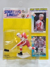 1993 STARTING LINEUP KENNER STEVE YZERMAN DETROIT RED WINGS FREE SHIP NIP 1ST