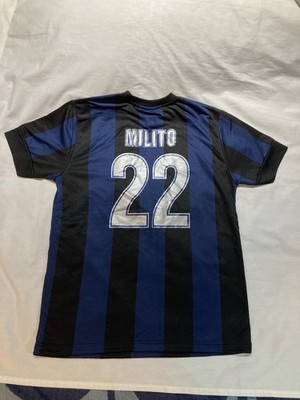 Diego Milito Inter Milan Jersey, Size Small, Lorex Brand