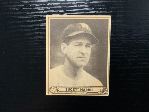 Bucky Harris #129 1940 Play Ball card