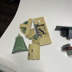 LEGO Lot INCOMPLETE Sets 6205 3828 7036 7029 + Avatar Sokka Minifigure Bundle 