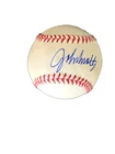 John Smoltz Signed Baseball + Signed 2012 Marcus Pointe Baptist Church Event Pro