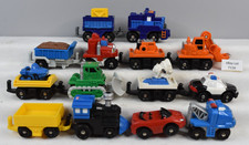  Lot F116 Fisher-Price GeoTrax Misc. Push Toys Rail  Road Cars Trucks Train