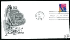 3122 Statue of Liberty Artcraft FDC