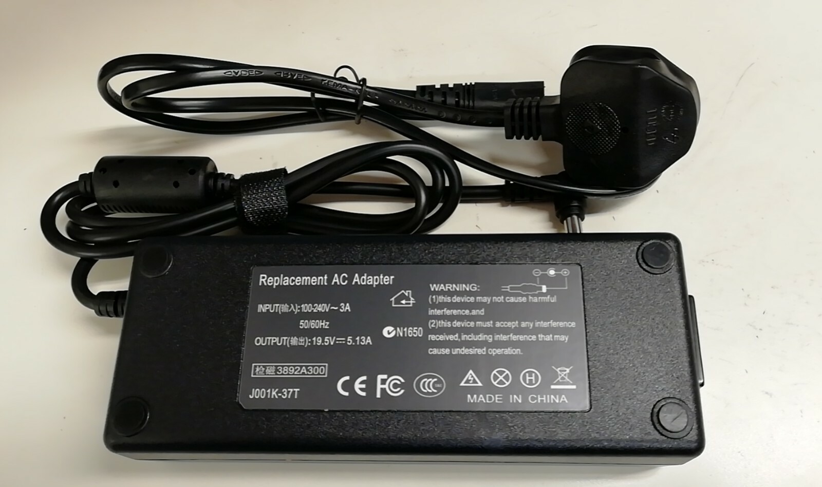 Replacement For Sony Bravia ACDP-100D01 TV Power Supply Cable AC Adapter Lead