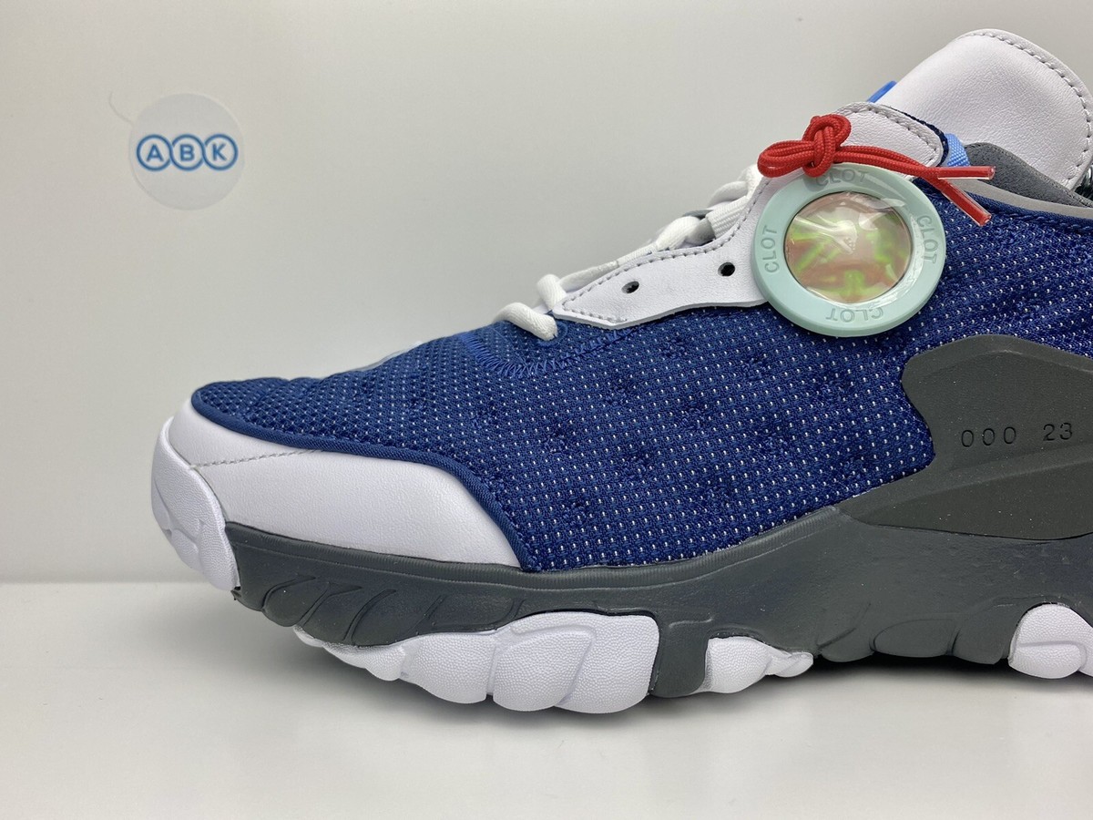 Nike Air Jordan Delta SP x Clot AJ 13 Flint Trainers White