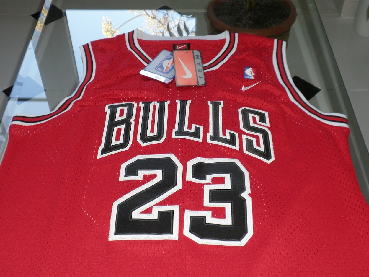 Anfibio Pensar en el futuro tallarines CAMISETA NBA - MICHAEL JORDAN #23 - M - CHICAGO BULLS - NUEVA! | eBay