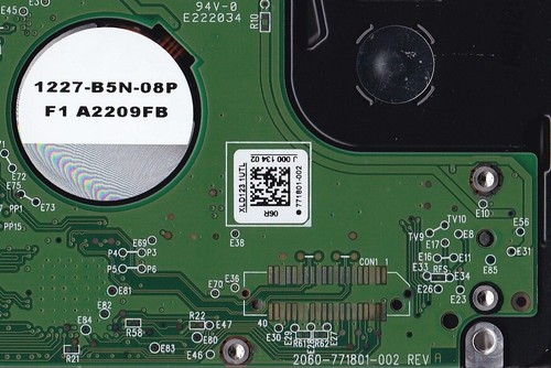 WD10JMVW-11S5XS0 EHCVJHB sn WX31EB FÉV/2012 Malaisie 1 To USB 3.0 Western Digital - Photo 4/5