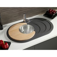 Astracast Cascade Volcano Black Granite Kitchen Sink & Cascade Accessory Pack Astracast Cascade Volcano Black Granite Kitchen Sink & Cascade Accessory Pack
