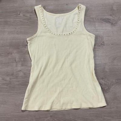 Fashion Bug Tank Pastel Yellow