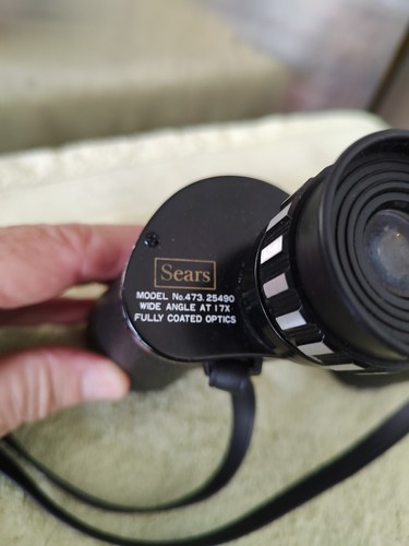 Sears Binoculars Wide Angle Zoom 8x-17x40mm Model No. 473.25490 Fully Coated Opt - Picture 5 of 6