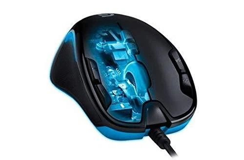 Logitech G300s Wired Gaming Mouse, 2,5K Sensor, 2,500 DPI - Black - Picture 7 of 8