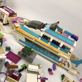 Lot of Lego Friends 41106 Pop Star Tour Bus Boat House Assorted Figures ++ LOOK