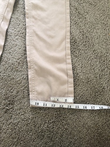 Lulu Luv Girls School Uniform Skinny Cut Pants Khaki Size 8 - Picture 10 of 12