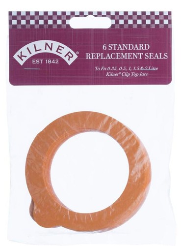 Kilner Jar Replacement Seals Gaskets Rubber Fits 0.125 to 3 litre - Picture 4 of 7