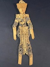 Marionetta Bali Dea Del Riso E Fertilità Dewi Sri Monete Cinesi Con Foro Sapèque