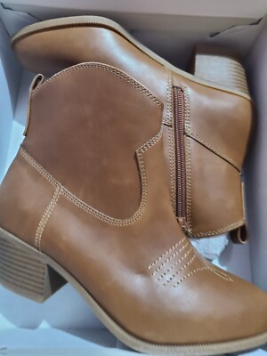 WS26  Style & Co. Womens Mandyyp Coffe Size 5.5
