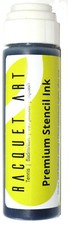 Racquet Art Premium Stencil Ink - Solvent Based - Blue