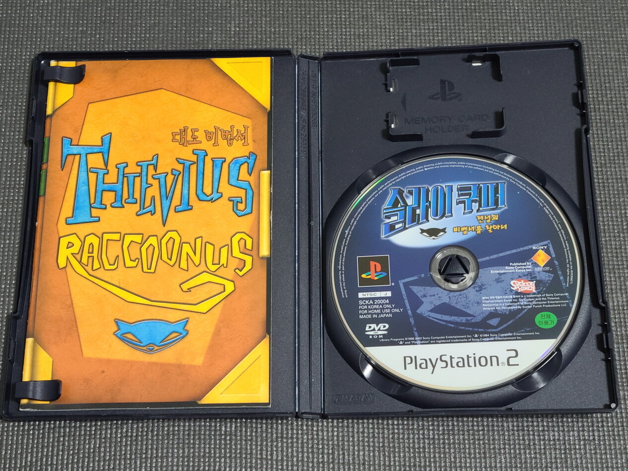 Sly Cooper and the Thievius Raccoonus - Playstation 2 – Retro Raven Games