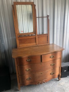 Antique Wash Stand With Mirror And Towel Bar Ebay Antique Oak Washstand With Mirror