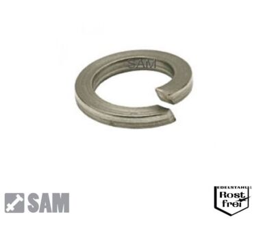 10 Stück Federringe DIN 127 A4 für M12 V4A - stainless steel spring lock washers