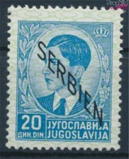 Serbia (German.cast.2.world.) 14 unmounted mint / never hinged 1941 pr (10194409
