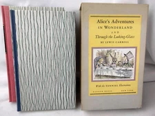 1965 LEWIS CARROLL DUO, ALICES ADV. IN WONDERLAND & THROUGH THE LOOKING GLASS