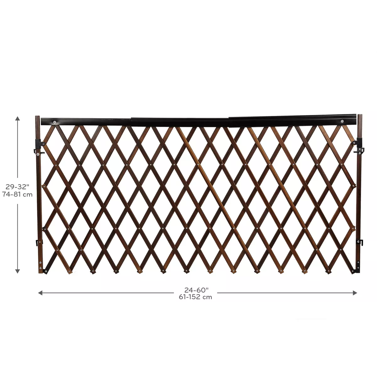 Metal top expansion gate