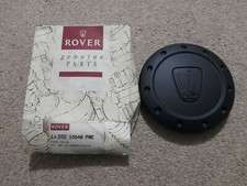 NEW NOS GENUINE ROVER METRO WHEEL CENTRE CAP BLACK HUB CAP DTC10035 DTC10048 PME