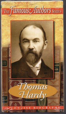 The Famous Authors Series, Thomas Hardy A Concise Biography (VHS, 1996) - Sealed