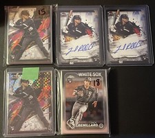 2023 Topps Chrome & Topps Finest Zach Remillard Autos Base Refractors 39 Total