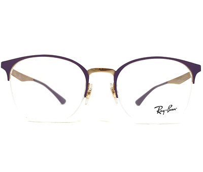Ray-Ban Eyeglasses Frames RB6422 3045 Purple Bronze Gold