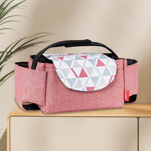 Bolso organizador para cochecito Bolsa colgante Portabotellas Bolsa para mamá Cochecito Bolsa de almacenamiento - Imagen 6 de 17