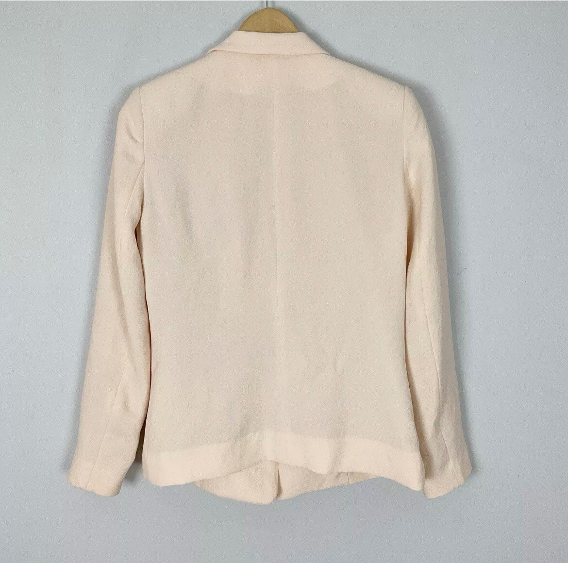 PONY Blazer Bash Ba$sh Poni beige pesca giacca carriera preppy taglia 8 donna