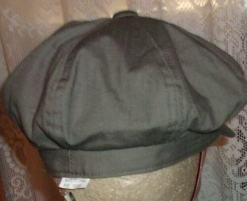 CHARLOTTE RUSSE - OLIVE - ONE SIZE CADET STYLE CAP HAT! NEW - Picture 4 of 4