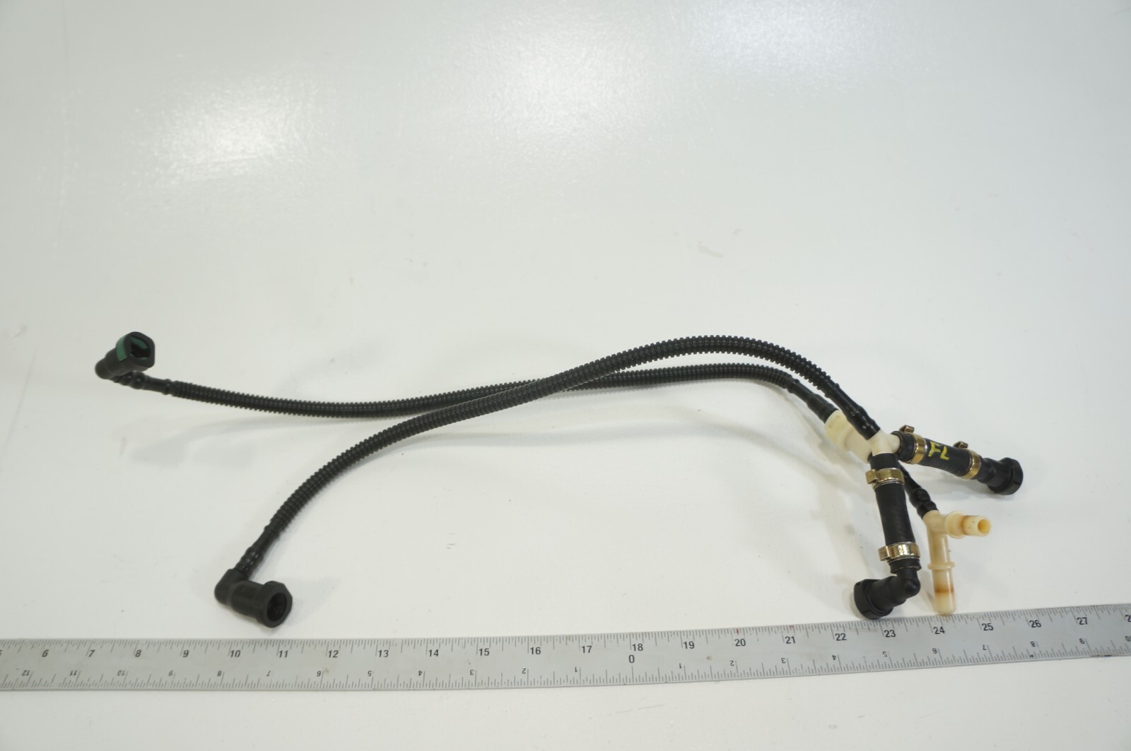 Oem 03-2010 Bentley Continental GT GTC Flying Spur Fuel Pump Hose Line Pipe 2pcs