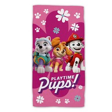 Paw Patrol Cotton Beach Towel Terry Bath Towel with Premium Print, 70x140 cm