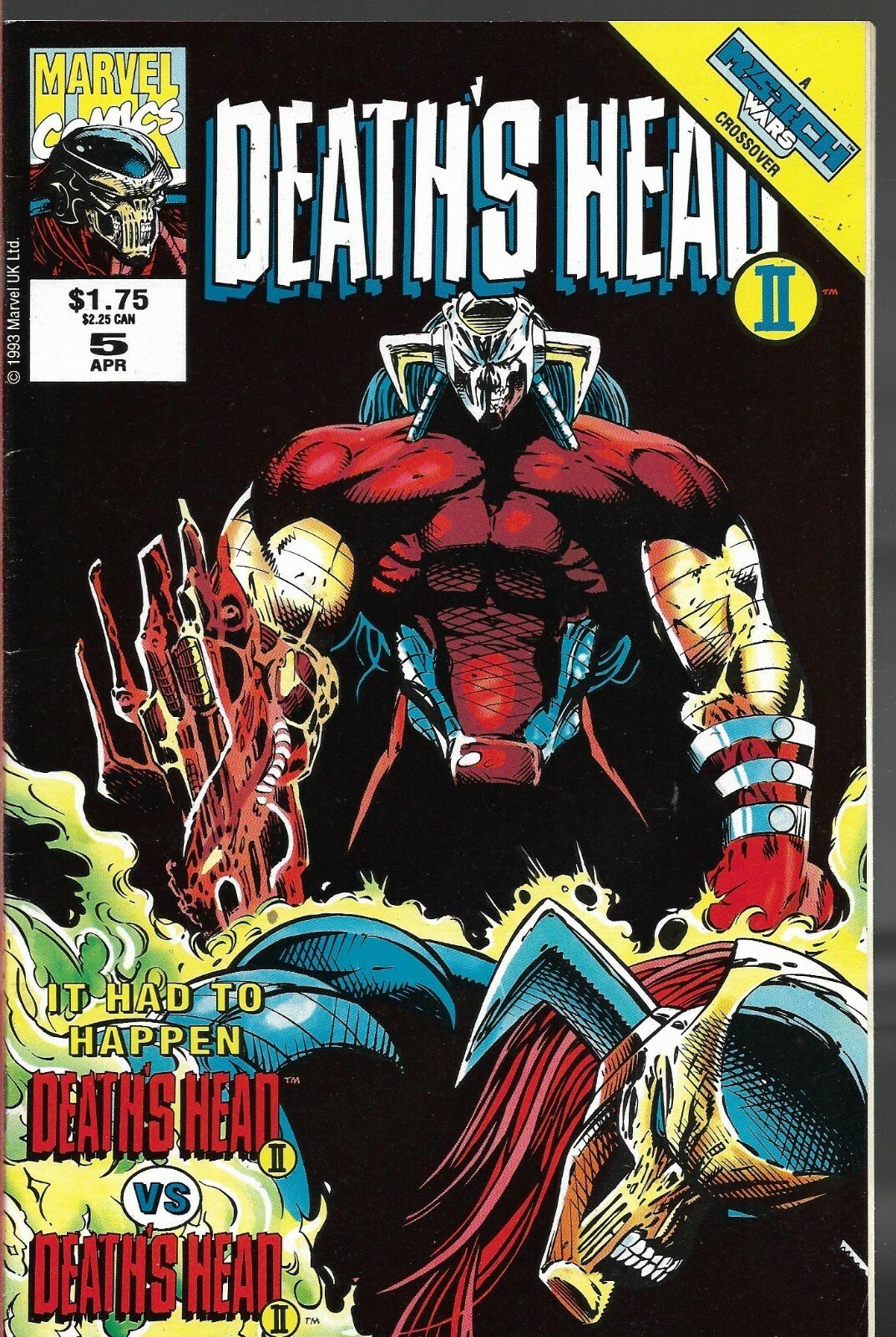 DEATH'S HEAD II (1992) #5 - Back Issue (S)