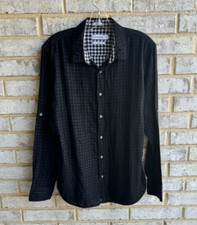 Calvin Klein Slim Fit Long Sleeve Button Down Shirt Men's Size M.