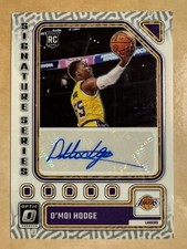 2023-24 Panini Donruss Optic D'MOI HODGE  Signature Series #SS-HOD LA Lakers RC
