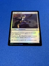 Magic the Gathering (mtg): MOM: Kor Halberd - Foil