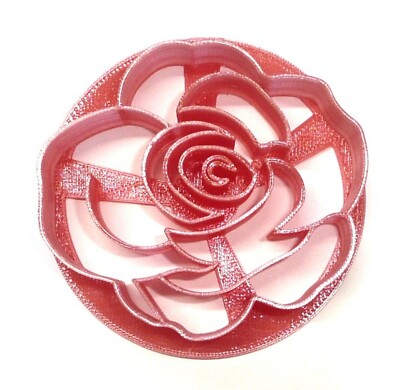 ROSE FLOWER DESIGN PATTERN CONCHA CUTTER MEXICAN SWEET BREAD STAMP USA PR4518