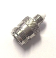 5 Pack N Female Jack to FME Female Jack RF Coaxial Coax Adapter Connector