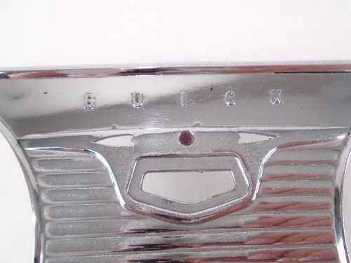 1955 Buick Special Dash Trim Between Gauges OEM 1167312 (pitting) - Foto 4 di 10